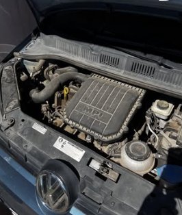 Vano motor de un Volkswagen